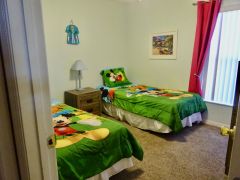 Two single beds, Cable TV