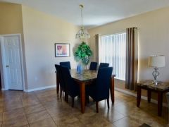 A dining area, just right for more 'formal' eating